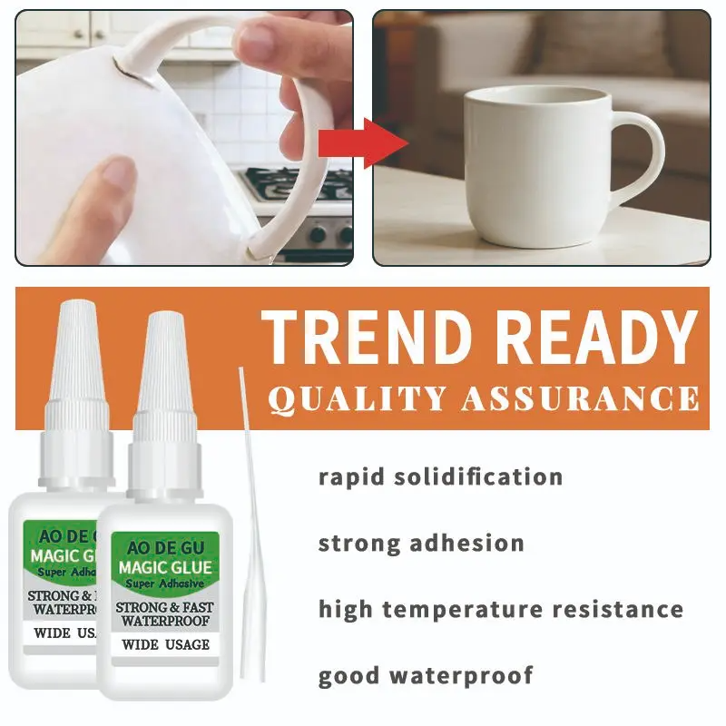 Super Glue 4-Pack | Fast-Setting, Strong Bond for Projects & Repairs