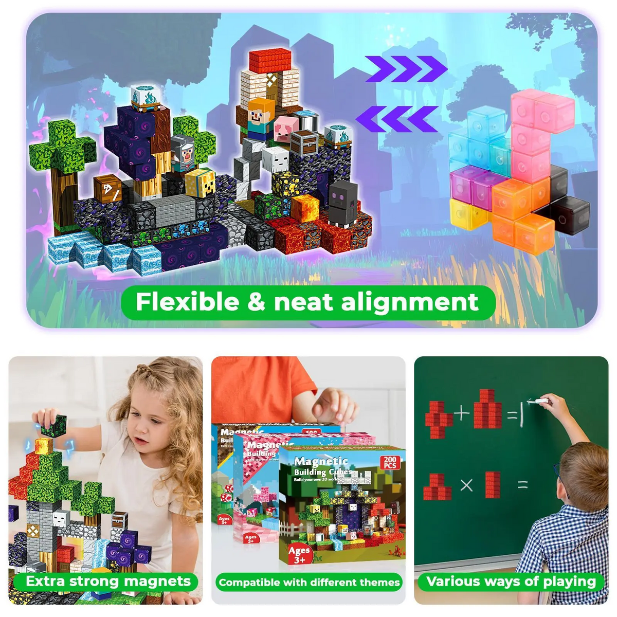 Magnetic Building Blocks for Kids