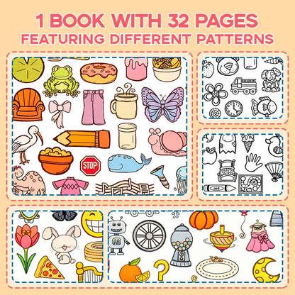 Toddler Coloring & Look-and-Find Books for Ages 3-5