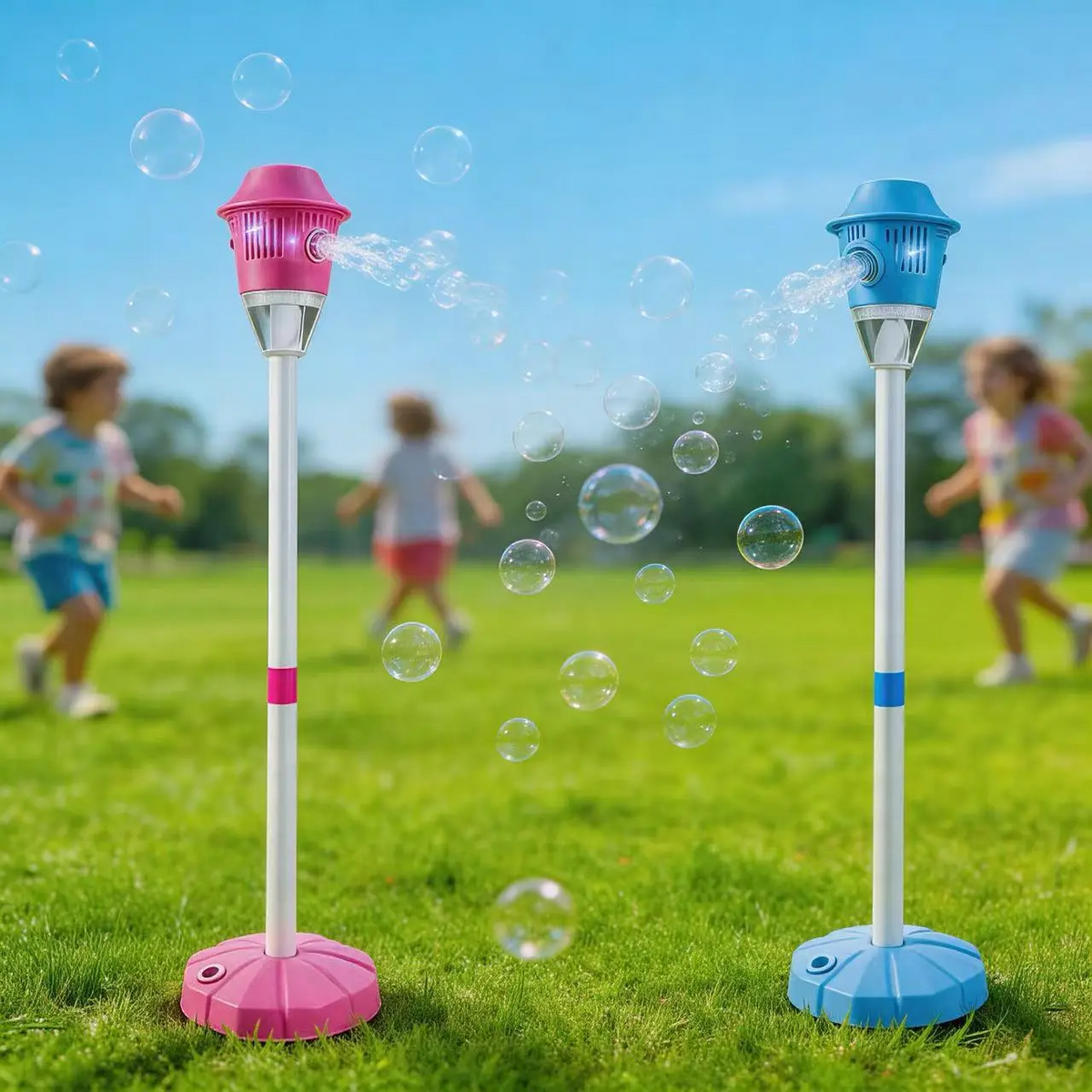 Automatic Bubble Machine for Kids