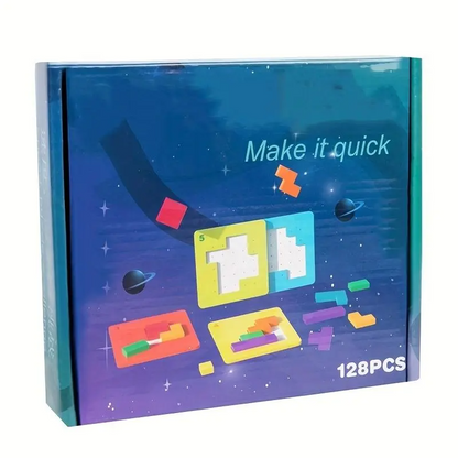 Wooden Brain Teaser Puzzle Blocks