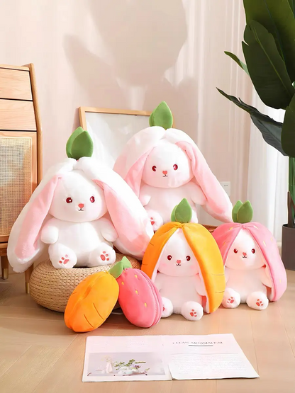 Kawaii Strawberry Bunny Plush Toy