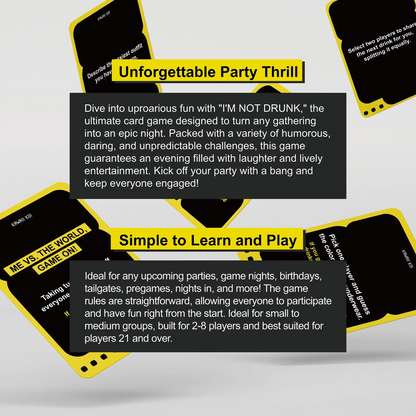 Party Drinking Card Game