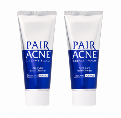 Lion Pair Acne Facial Wash & Cream Set – Antibacterial Blemish Treatment