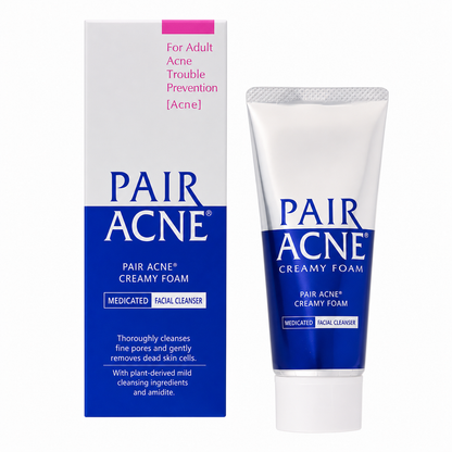 Lion Pair Acne Facial Wash & Cream Set – Antibacterial Blemish Treatment